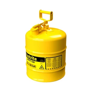 BIDON JUSTRITE 5 GALONES TIPO 1 PARA DIESEL AMARILLO