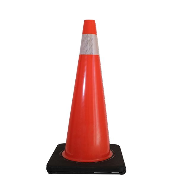CONO VIAL 71CM CON REFLEJANTE