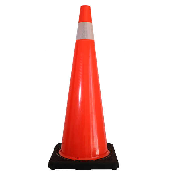 CONO VIAL DE 91CM CON REFLEJANTE