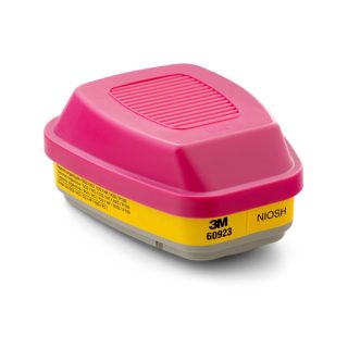 CARTUCHO DUAL MIXTO PARA VAPORES ORGANICOS, GASES ACIDOS Y PARTICULAS  P100 3M™ 60923