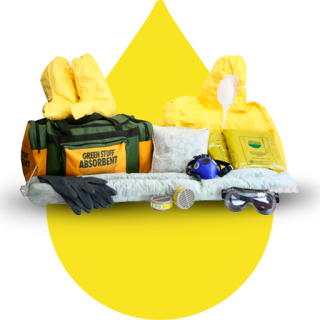 KIT MALETIN PARA EMERGENCIAS QUÍMICAS GREEN STUFF®