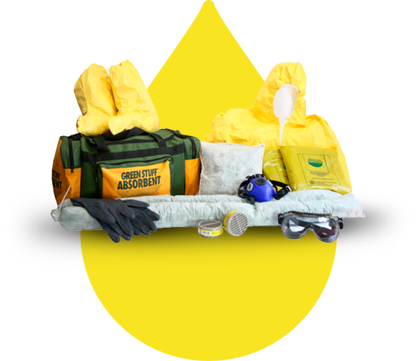 KIT MALETIN PARA EMERGENCIAS QUÍMICAS GREEN STUFF®