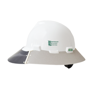 VISERA DE PROTECCION SOLAR PARA CASCO MSA TIPO CACHUCHA